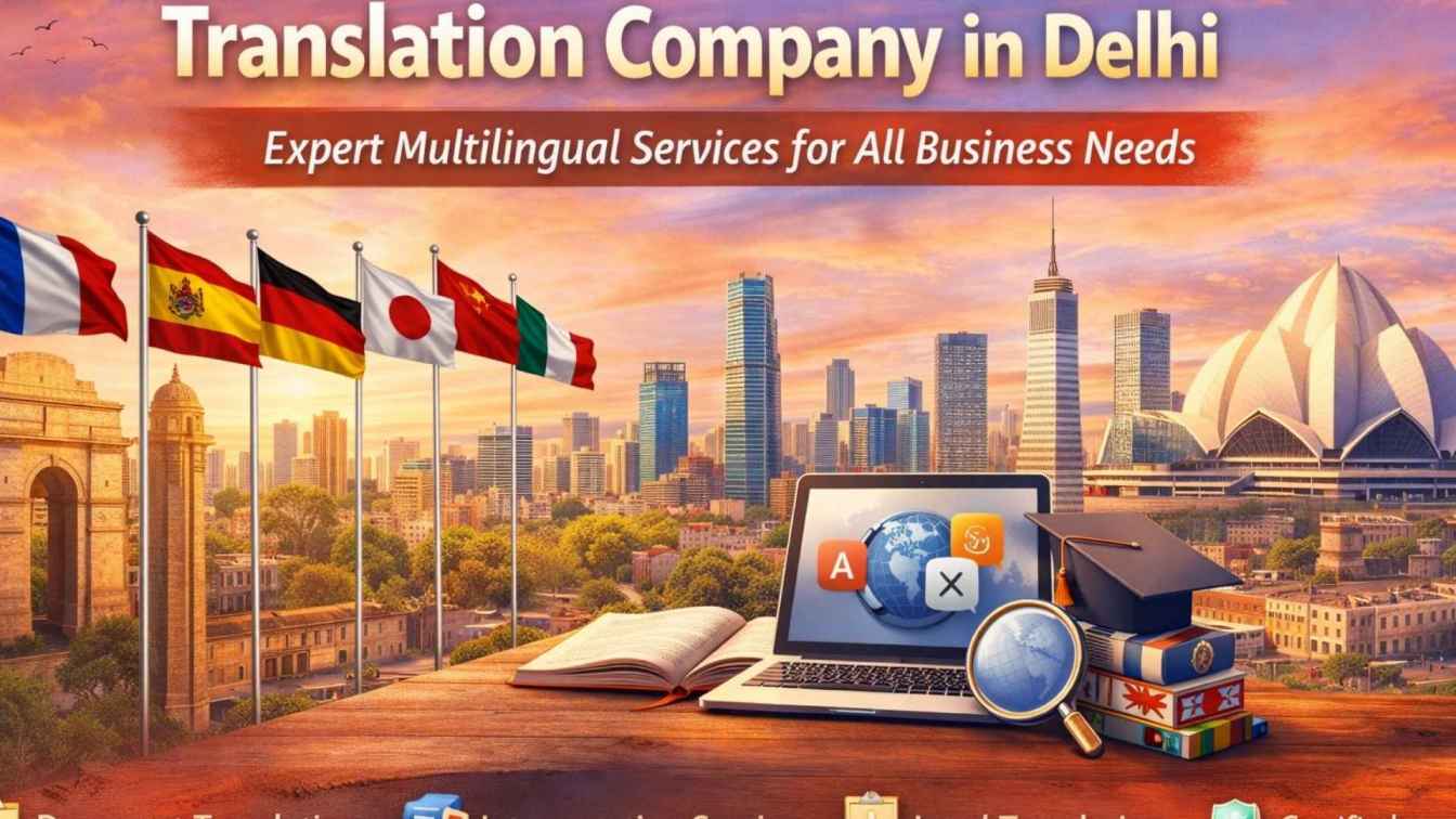 Translation Company in Delhi | Certified & Professional Language Services